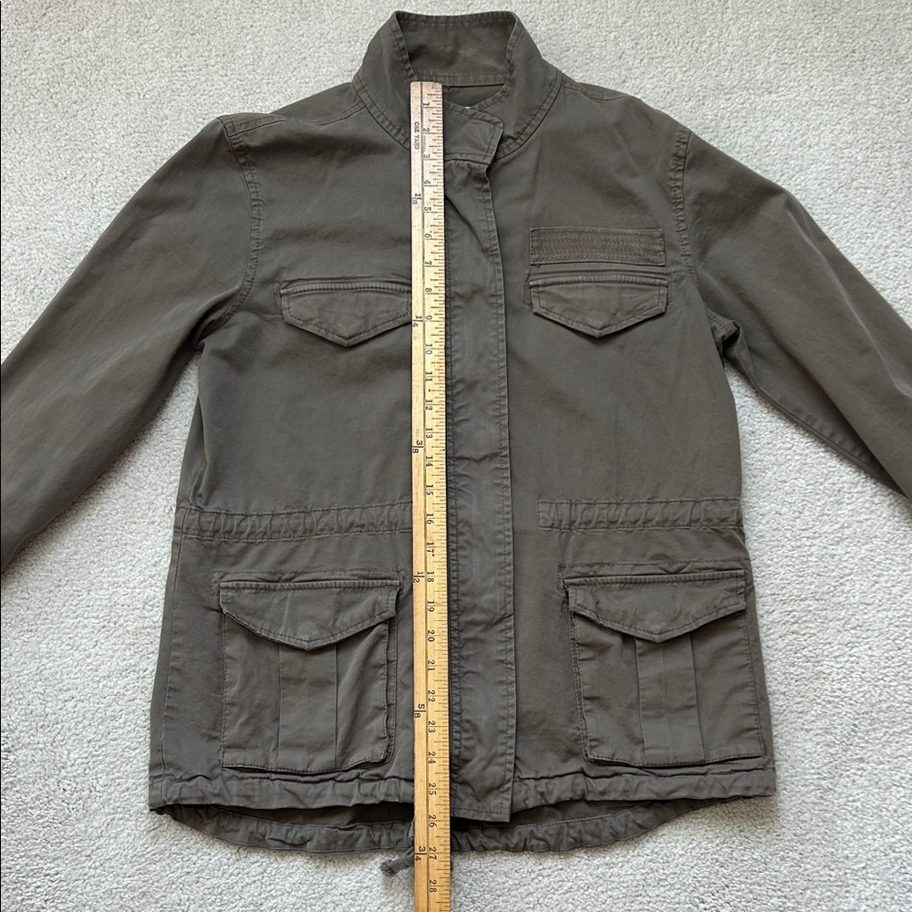 Women’s Hinge Utility Jacket in Brown, Size M - Picture 8 of 10